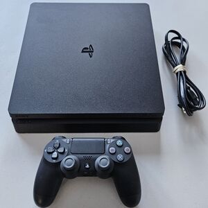 PS4 Sony PlayStation 4 Slim – 1TB – Model CUH-2215B – Console + Controller
